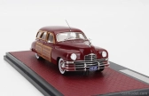 Modely v mierke Matrix Packard 8 Eight Station Sedan 1948 1:43 Red Wood