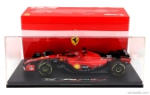 BAZAR - Bburago Ferrari F1  Sf-23 Team Scuderia Ferrari N 16 Season 2023 Charles Leclerc - Con Vetrina - With Showcase - Exclusive Carmodel 1:18 Červená Černá