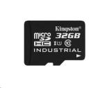 Kingston microSDHC 32GB UHS-I (90R/45W) Industrial Temp Card
