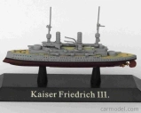 Edicola Warship Kaiser Friedrich Iii Liner Warship Germany 1896 1:1250 Military