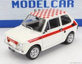 Mcg Fiat 126 Look Abarth 1972 1:18 Bílá Červená