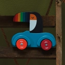 Vilac Dřevěné autíčko s klaksonem Tukan