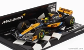 Minichamps Mclaren F1  Mcl60 Team Mclaren N 4 2nd Hungarian Gp 2023 Lando Norris 1:43 Bílá Oranžová Černá