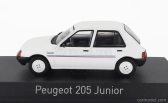 Norev Peugeot 205 Junior 1988 1:43 Biela