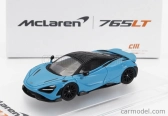 Cm-models Mclaren 765lt With Racing Set Wheels 2020 1:64 Světle Modrá