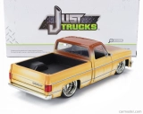 Jada Chevrolet C-10 Pick-up Custom 1985 1:24 2 Tóny Krémově Hnědé