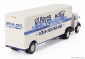 Edicola Bernard 150mb Nákladné auto Semi-frigo Express Maree Transports 1951 - bez kartónovej krabice 1:43 Cream Blue