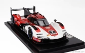 Spark-model Porsche 963 9rd 4.6l Turbo V8 Team Porsche Penske Motorsport N 7 Winner 24h Daytona 2024 Matt Campbell - Dane Cameron - Felipe Nasr - Josef Newgarden - Con Vetrina - S vitrínou 1:18 Červená Biela Čierna