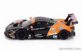 Spark-model Mclaren 720s Gt3 Evo M840t 4.0l V8 Turbo Team United Autosports N 59 24h Le Mans 2024 Nicolas Costa - James Cotingham - Gregoire Saucy 1:64 Černá Oranžová