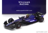 Spark-model Williams F1  Fw46 Team Williams Racing N 2 Season 2024 Logan Sargeant 1:64 2 Tóny Modré