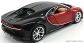 Welly Bugatti Chiron Le Patron 2016 1:24 Italská Červená - Černá Nokturno