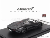 LCD model Mclaren Speedtail 2019 1:64 Black Carbon Fiber