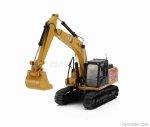 Dm-models Caterpillar Cat320 Gx Escavatore Cingolato - Tractor Hydraulic Excavator Scraper 1:50 Žlutá Černá