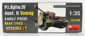 Miniart Krupp H Vomag Military Tank May 1943 1:35 /