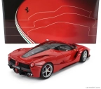 Bbr-models Ferrari Laferrari 2013 - Silver Rims 1:18 Rosso Corsa 322 - Červená
