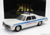 Dodge Monaco Chicago Police 1974 v mierke 1:18 biela svetlomodrá