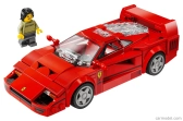 Lego Ferrari Lego Speed Champion - F40 1987 1:29 Red