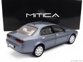 Mitica-diecast Alfa romeo 166 2.4 Jtd (with  Decals Comando Esercito Italiano E Civile) 1998 – (lampeggiante Applicabile Con Biadesivo - Flashing Light With Double-sided Tape) 1:18 Nettuno Grey Met