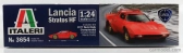 Italeri Lancia Stratos Hf Alitalia N 1 Winner Rally Montecarlo 1977 S.munari - S.maiga + Stratos Hf Street Version 1974 1:24 /