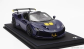 Bbr-models Ferrari Sf90 Xx Stradale Spider 2024 - Con Vetrina - With Showcase 1:18 Blu Elettrico - Modrá Žlutá