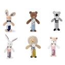 Doudou Pískacia hrkálka 17 cm 1 ks