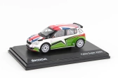 Abrex Škoda Fabia II FL S2000 (2010) 1:43 - Škoda UK "Mikkelsen" Design 2011