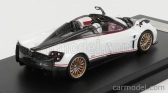 Lcd-model Pagani Huayra Roadster 2018 1:64 Bílá Perla