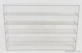 Vetrina display box Accessories Espositore Aperto - For Auto 1/43 1/64 - Cars Not Included - Lungh.lenght Cm 36.8 X Largh.width Cm 6.7 X Alt.height Cm 24.3 (altezza Utile Tra I Ripiani Cm 4.5 Inner Height Among Shelves) 1:43 /