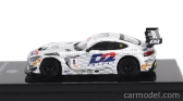 Paragon-models Mercedes benz Gt3 Amg Evo Team Ram Racing N 8 12h Gulf 2022 Mikael Grenier - Ian Loggie - Morgan Tillbrook 1:64 bielo strieborná