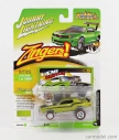 Johnny lightning Plymouth Road Runner Custom 1973 1:64 Green Met