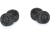 Bicykel Pro-Line s pneumatikami 1:18 Menace Street H12mm, disk čierny (4): Granite GROM
