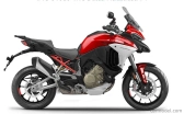 Bburago Ducati Multistrada V4 2022 1:18 červená biela čierna