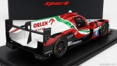 Spark-model Oreca Gibson 07 Gk428 4.2l V8 Team Prema Orlen N 9 2nd Lmp2 Class 24h Le Mans 2022 R.kubica - L.deletraz - L.colombo - Con Vetrina - With Showcase 1:18 Červená Bílá Zelená