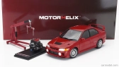 Motorhelix Mitsubishi Lancer Evo Iv s motorom a príslušenstvom 1999 1:18 červená