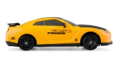 RC auto Drift Sport Car Nissan GT-R, žlutá