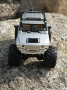 Mini RC Monster Truck, strieborná
