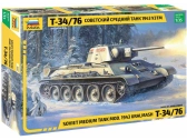 Zvezda T-34/76 mod. 1943 Uralmash (1:35)