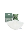 Doudou Můj malý medvídek 10 cm zelený