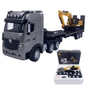 RC kamion na dálkové ovládání 1:18 RTR s bagrem