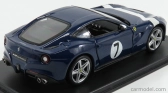 Edicola Ferrari F12 Berlinetta N 7 2012 - Inspired By The 250 Gt Berlinetta - Con Vetrina - With Showcase 1:24 Modrá Bílá