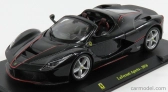 Edicola Ferrari Laferrari Aperta Spider 2016 - Con Vetrina - S vitrínou 1:24 Black Met