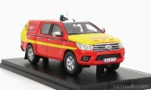 Alarme Toyota Hi-lux Double Cabine Pick-up Closed Securite Civile 2011 1:43 Červená Žlutá