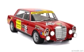 Werk83 Mercedes benz 300 Sel 6.8 Amg N 56 200 Miles Nuremberg 1972 Hans Heyer 1:18 Red