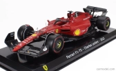 Edicola Ferrari F1-75 Scuderia Ferrari N 16 Sezóna 2022 Charles Leclerc - Con Vetrina - S vitrínou 1:24 červená čierna