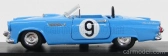Rio-models Ford usa Thunderbird Cabriolet N 9 Sebring 1955 Scher - Davis 1:43 Světle Modrá