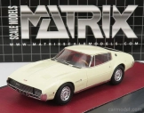 Matrix scale models Jensen Nova Vignale 1967 1:43 Bílá