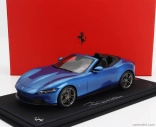 Bbr-models Ferrari Roma Spider Open 2020 - Con Vetrina - With Showcase 1:18 Blu Corsa - Modrá Met
