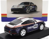 Spark-model Porsche 911 992 N 953 Rally Dakar Roughroads Design Paket Coupe 2023 1:43 Bílá Modrá