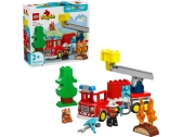 LEGO DUPLO - Hasičské auto s hadicou a hasičom