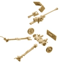 Italeri figúrky – WWII – GERMAN PAK40 AT GUN
